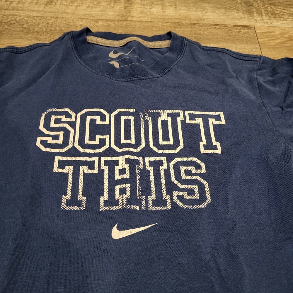 Nike Scout This Graphic Youth Boys Graphic Short Sleeve Tee Shirt Size Large - Picture 2 of 6